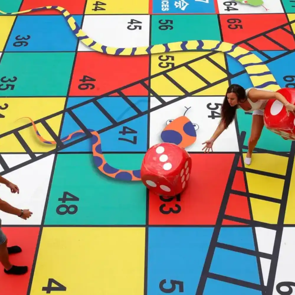 Snake Ladder Outdoor at Veda Adventures Park Noida - photo 3