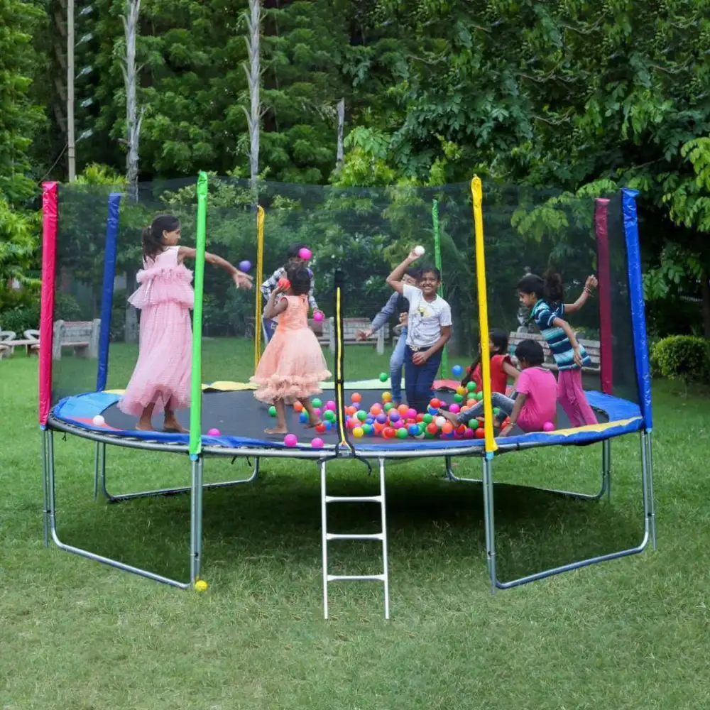 Trampoline at Veda Adventures Park Noida - photo 2