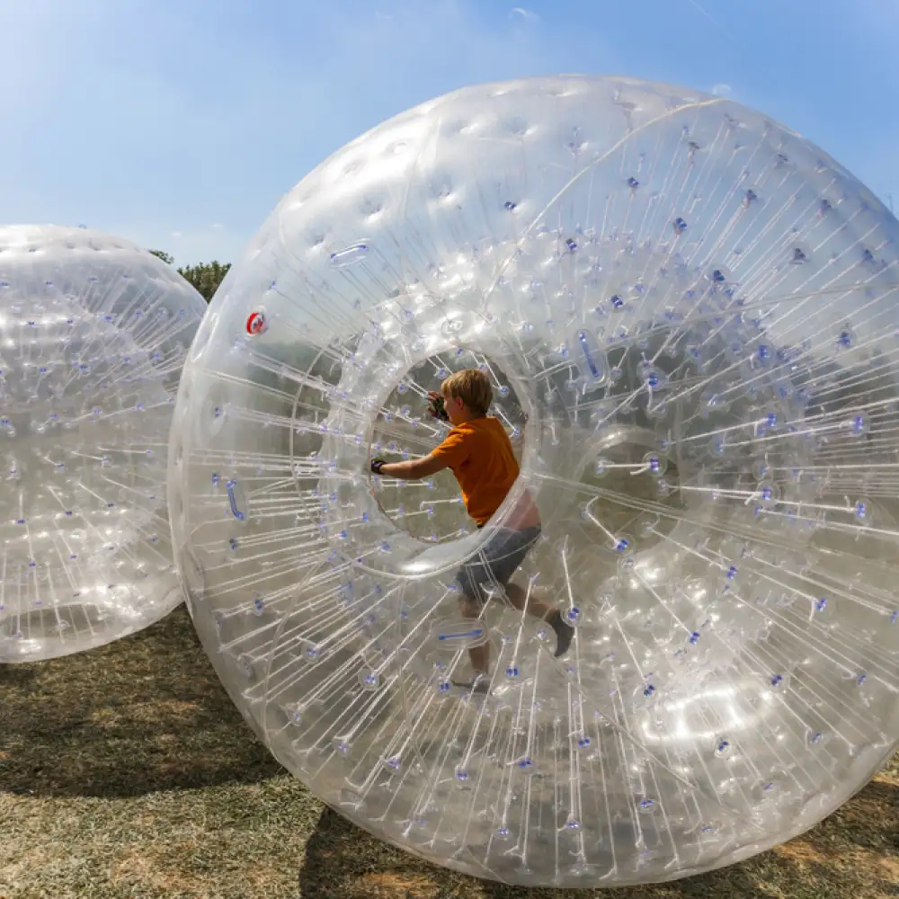 Zorb Roller at Veda Adventures Park Noida - photo 3
