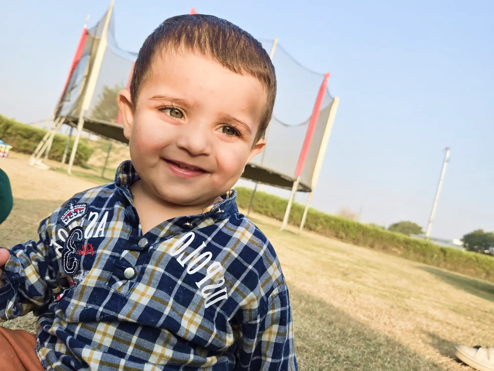 Happy child enjoying time at Veda Adventures