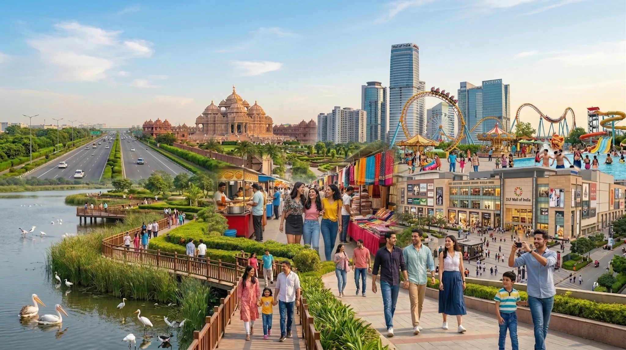 Things to do in Noida, including popular places and attractions