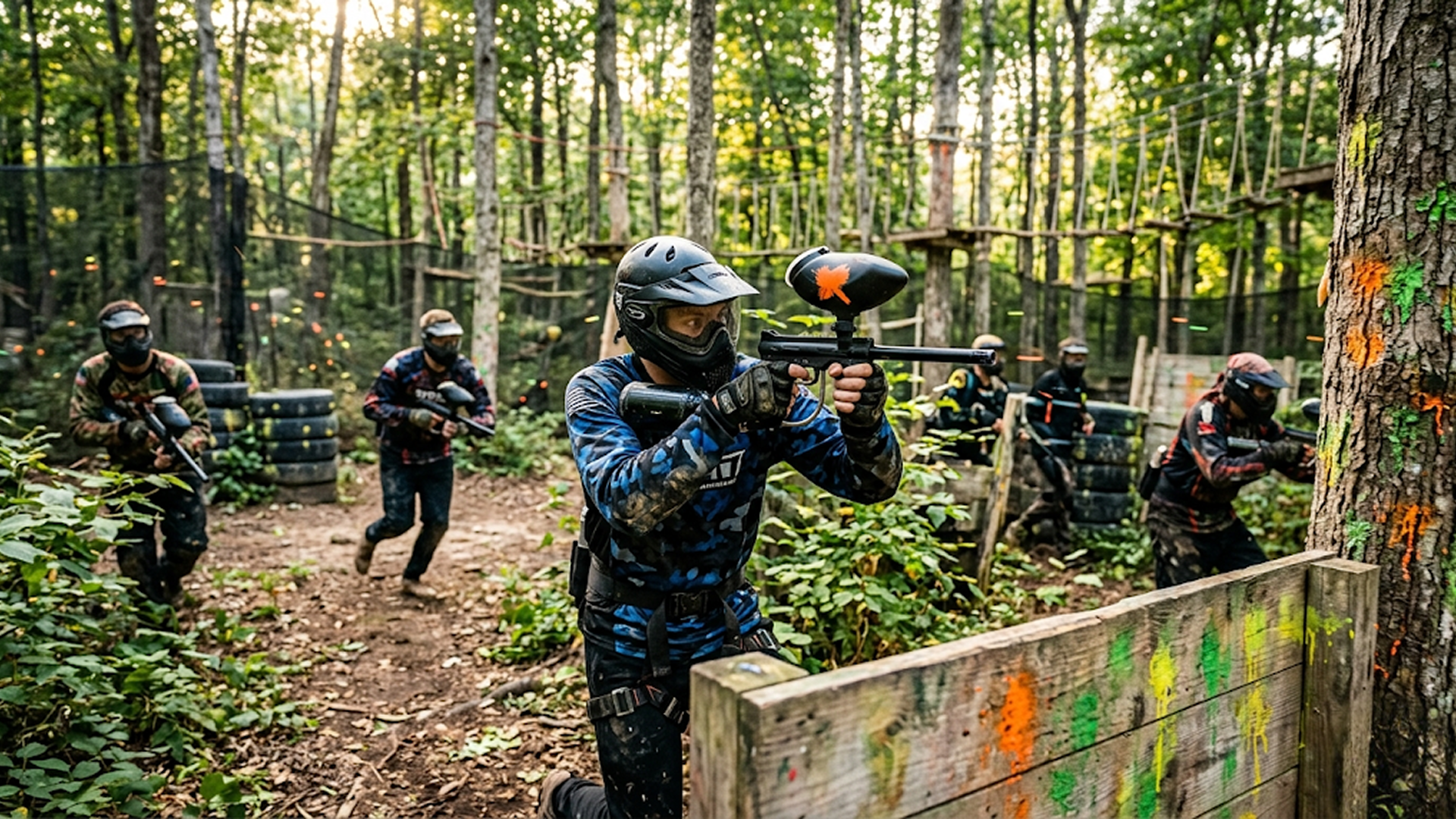 Paintball and Adventure Games