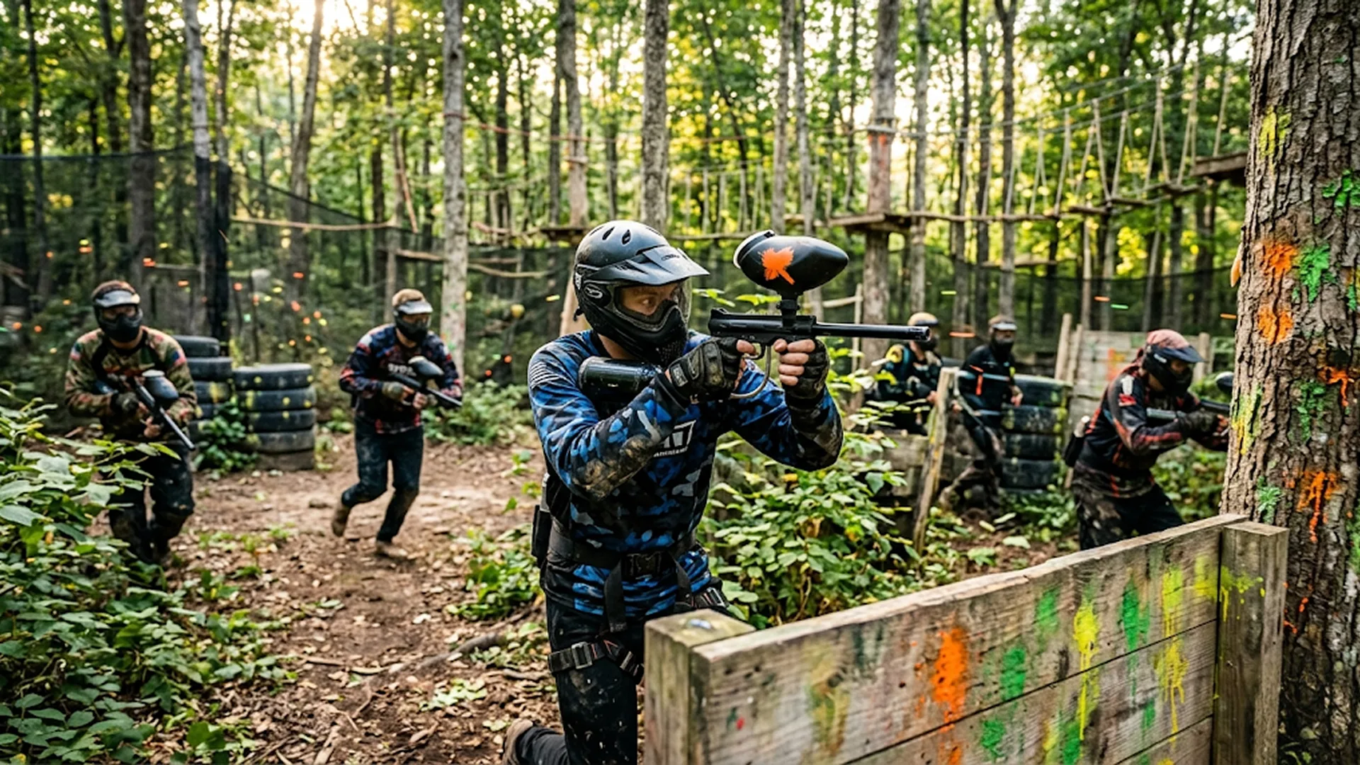 Paintball and Adventure Games