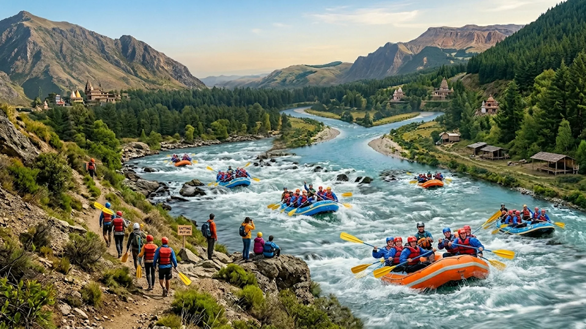 White Water Rafting in Rishikesh