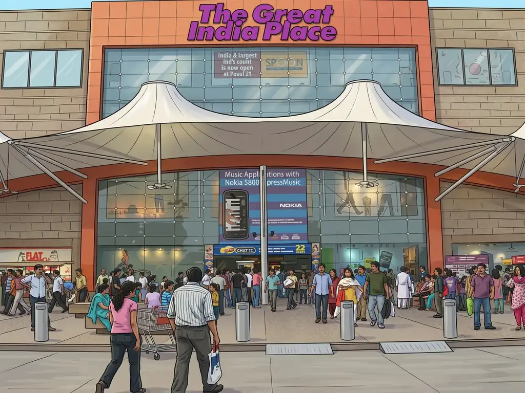 The Great India Place GIP Mall Noida Sector 38A - Shopping and Entertainment