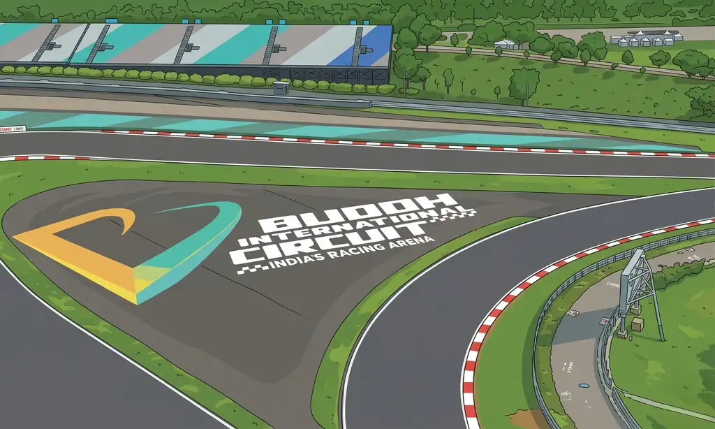 Buddh International Circuit Greater Noida - Formula 1 Racing Track