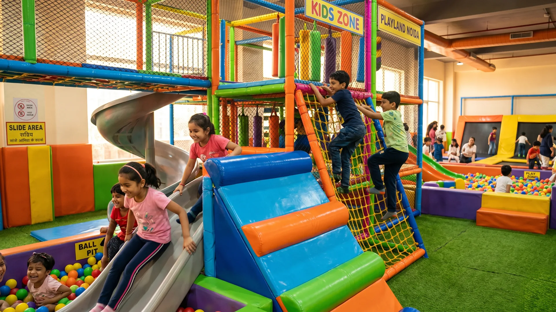 Adventure activities for kids in Noida